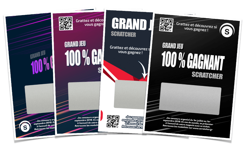 Custom Scratch Cards for Your Event Scratcher