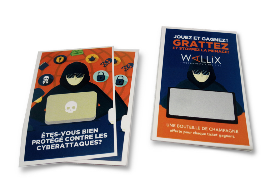 Vous êtes à la recherche d’une idée d’animation commerciale efficace et originale ? Pensez tickets de grattage ! Ils développent une forte connivence avec le public et trouvent naturellement leur place dans toute idée d’animation commerciale en magasin exploitant une saisonnalité ou un événement. Vous êtes à la recherche d’une idée d’animation commerciale efficace et originale ? Pensez tickets de grattage ! Ils développent une forte connivence avec le public et trouvent naturellement leur place dans toute idée d’animation commerciale en magasin exploitant une saisonnalité ou un événement.