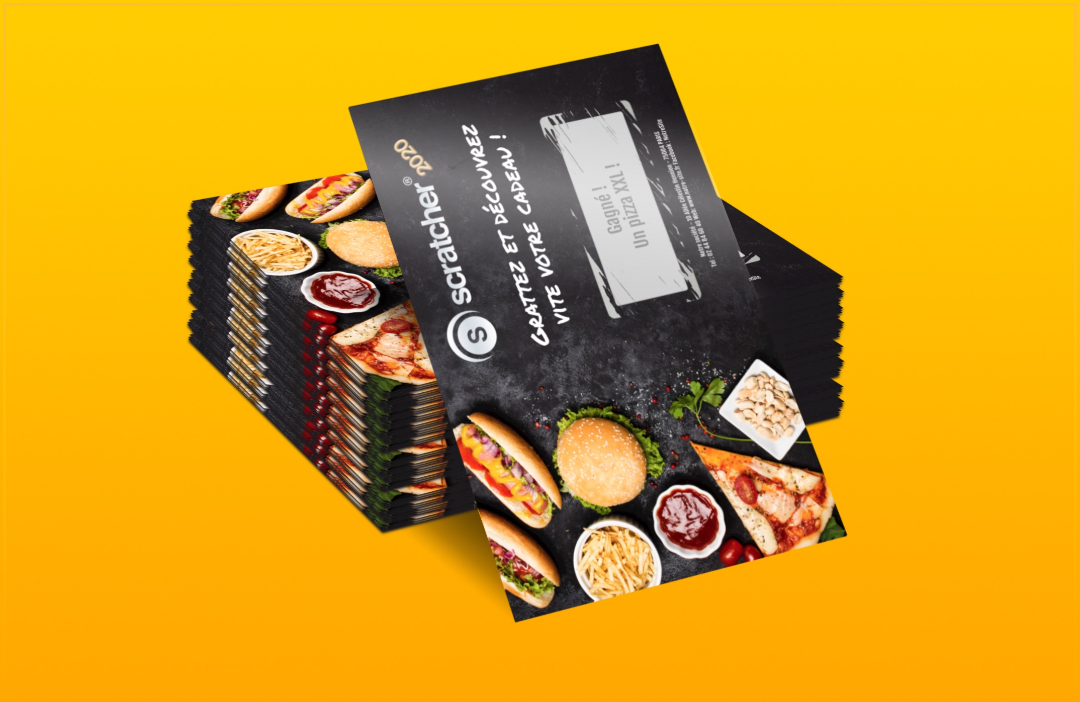 Fêtes de fin d’année, signature d’un contrat important, les occasions de vouloir récompenser vos salariés sont nombreuses. Mais comment faire pour que tous soient ravis ? C’est simple : utilisez le ticket à gratter. C’est à la fois ludique et attrayant : tout le monde veut voir s’il a gagné quelque chose. Selon le domaine dans lequel vous travaillez, vous pouvez offrir des produits créés par votre société ou bien encore des réductions dans certaines enseignes. Si ça n’est pas possible, vos salariés apprécieront de remporter des bons pour un dîner au restaurant ou des tickets de cinéma par exemple. Enfin, certaines entreprises font le choix d’offrir à leurs salariés des journées ou des demi-journées de congés payés, c’est idéal après une longue période intense ou stressante. Cela permet à la fois de faire très plaisir à vos salariés en leur permettant de prendre du temps pour eux, mais aussi de leur montrer que leur bien-être vous importe. Et tout cela grâce à un ticket à gratter ! Fêtes de fin d’année, signature d’un contrat important, les occasions de vouloir récompenser vos salariés sont nombreuses. Mais comment faire pour que tous soient ravis ? C’est simple : utilisez le ticket à gratter. C’est à la fois ludique et attrayant : tout le monde veut voir s’il a gagné quelque chose. Selon le domaine dans lequel vous travaillez, vous pouvez offrir des produits créés par votre société ou bien encore des réductions dans certaines enseignes. Si ça n’est pas possible, vos salariés apprécieront de remporter des bons pour un dîner au restaurant ou des tickets de cinéma par exemple. Enfin, certaines entreprises font le choix d’offrir à leurs salariés des journées ou des demi-journées de congés payés, c’est idéal après une longue période intense ou stressante. Cela permet à la fois de faire très plaisir à vos salariés en leur permettant de prendre du temps pour eux, mais aussi de leur montrer que leur bien-être vous importe. Et tout cela grâce à un ticket à gratter !