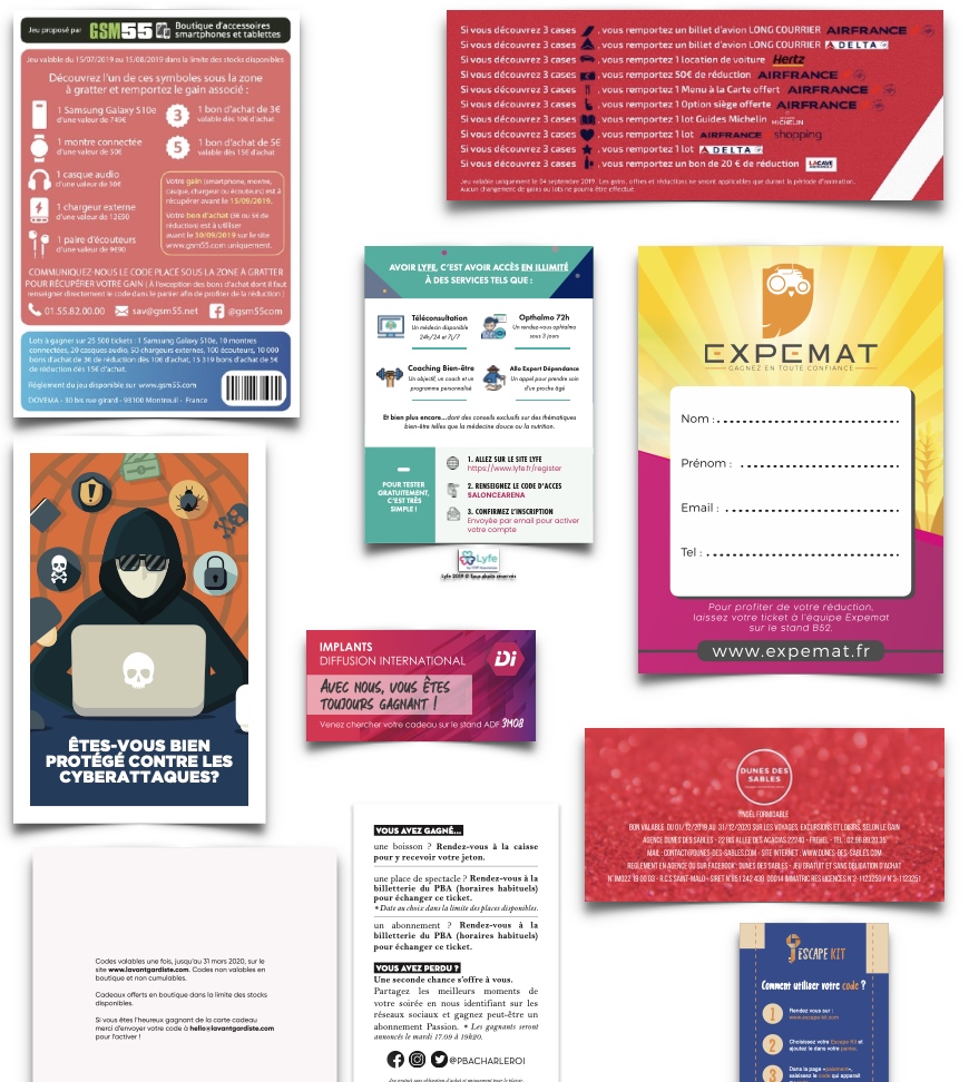 Bien que les conditions générales de jeu ne soient pas obligatoires sur les tickets à gratter, leur utilisation peut être une bonne idée pour les évènements de grande envergure. En effet, ces conditions peuvent permettre d'éviter des litiges avec les participants en précisant les modalités de participation, les conditions de retrait des gains et les limitations de responsabilité de l'organisateur. Elles peuvent également apporter une certaine transparence et crédibilité à l'opération de marketing en rassurant les participants sur la légitimité de l'évènement. Dans ces cas-là, les conditions générales de jeu peuvent être une bonne idée pour clarifier les règles et éviter tout malentendu avec les participants.
 Bien que les conditions générales de jeu ne soient pas obligatoires sur les tickets à gratter, leur utilisation peut être une bonne idée pour les évènements de grande envergure. En effet, ces conditions peuvent permettre d'éviter des litiges avec les participants en précisant les modalités de participation, les conditions de retrait des gains et les limitations de responsabilité de l'organisateur. Elles peuvent également apporter une certaine transparence et crédibilité à l'opération de marketing en rassurant les participants sur la légitimité de l'évènement. Dans ces cas-là, les conditions générales de jeu peuvent être une bonne idée pour clarifier les règles et éviter tout malentendu avec les participants.